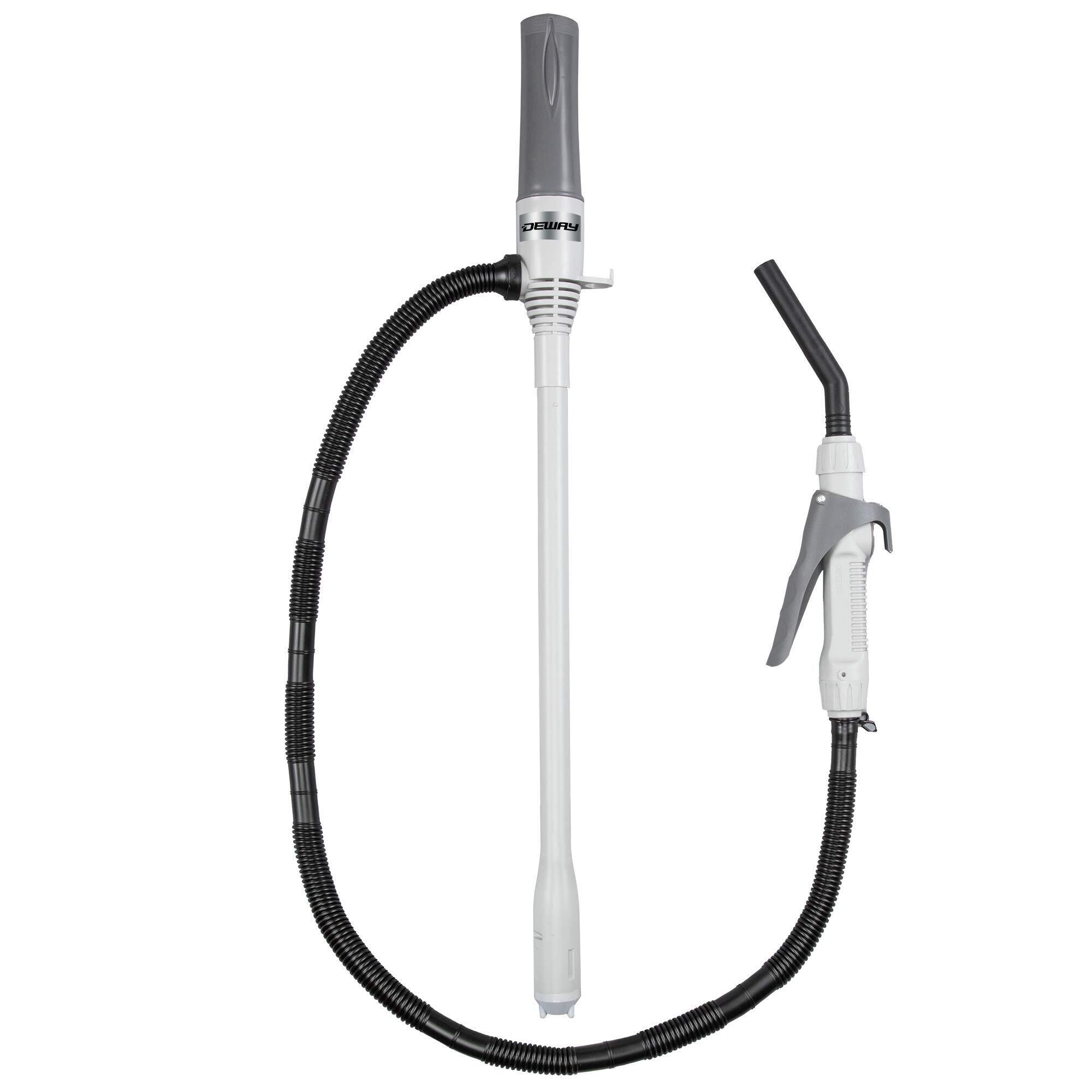 Deway Automatic Fuel Transfer Pump — 2.3 Gal./Minute, Battery-Powered, Nozzle Flow Control, Model# WAYPUMP08